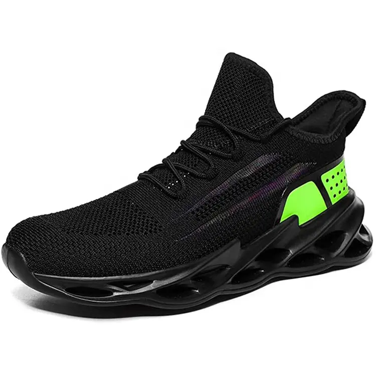 China OEM ODM Service Softable  Breathable Lightweight Footwear Sneaker Comfortable Ktitting Running Shoes